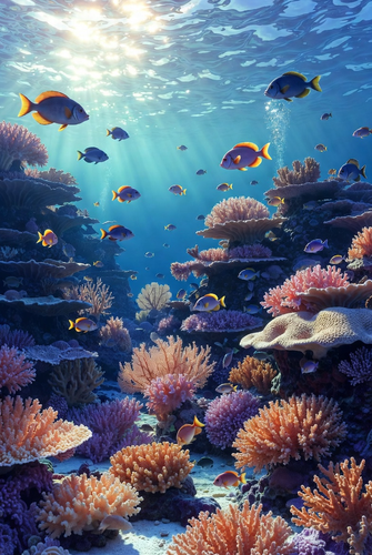 Grok Prompts für cineastische Ozeanszenen