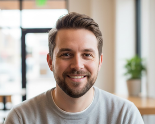 social profile headshot