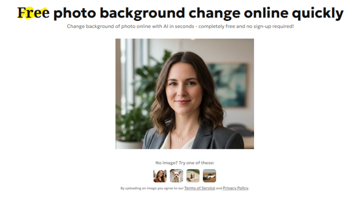 Drag and drop your image