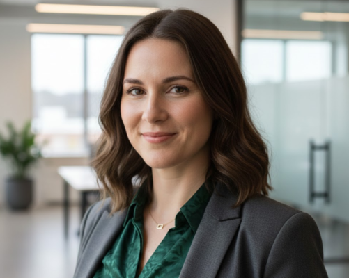 Business website headshot