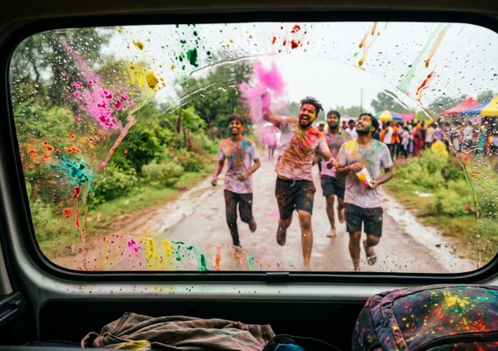 Holi Ai Prompts for Bike & Car