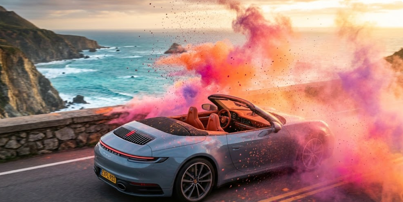 Holi Ai Prompts for Bike & Car