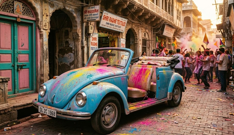 Holi Ai Prompts for Bike & Car