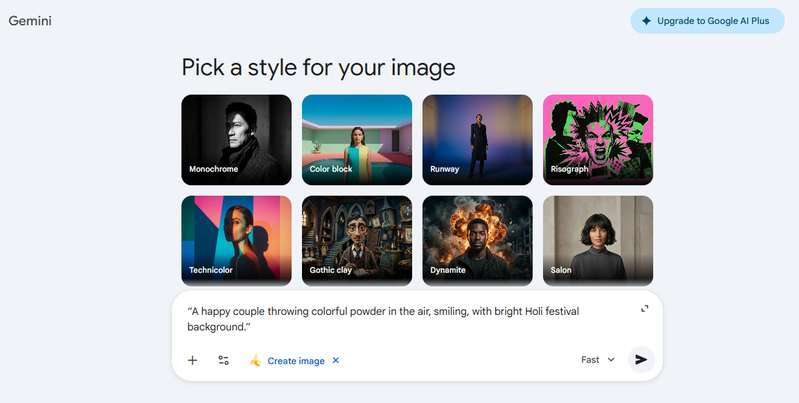 Holi Couple Ai Prompt