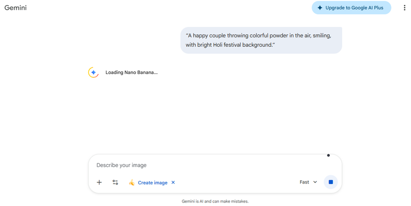 Holi Couple Ai Prompt