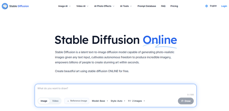 Stable Diffusion Online KI