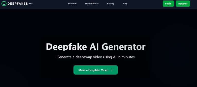Deepfake Web KI