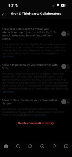 Zugriff von Grok auf persönliche Fotos einschränken