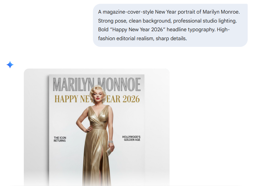 How to Use Happy New Year Prompt for Gemini Girl