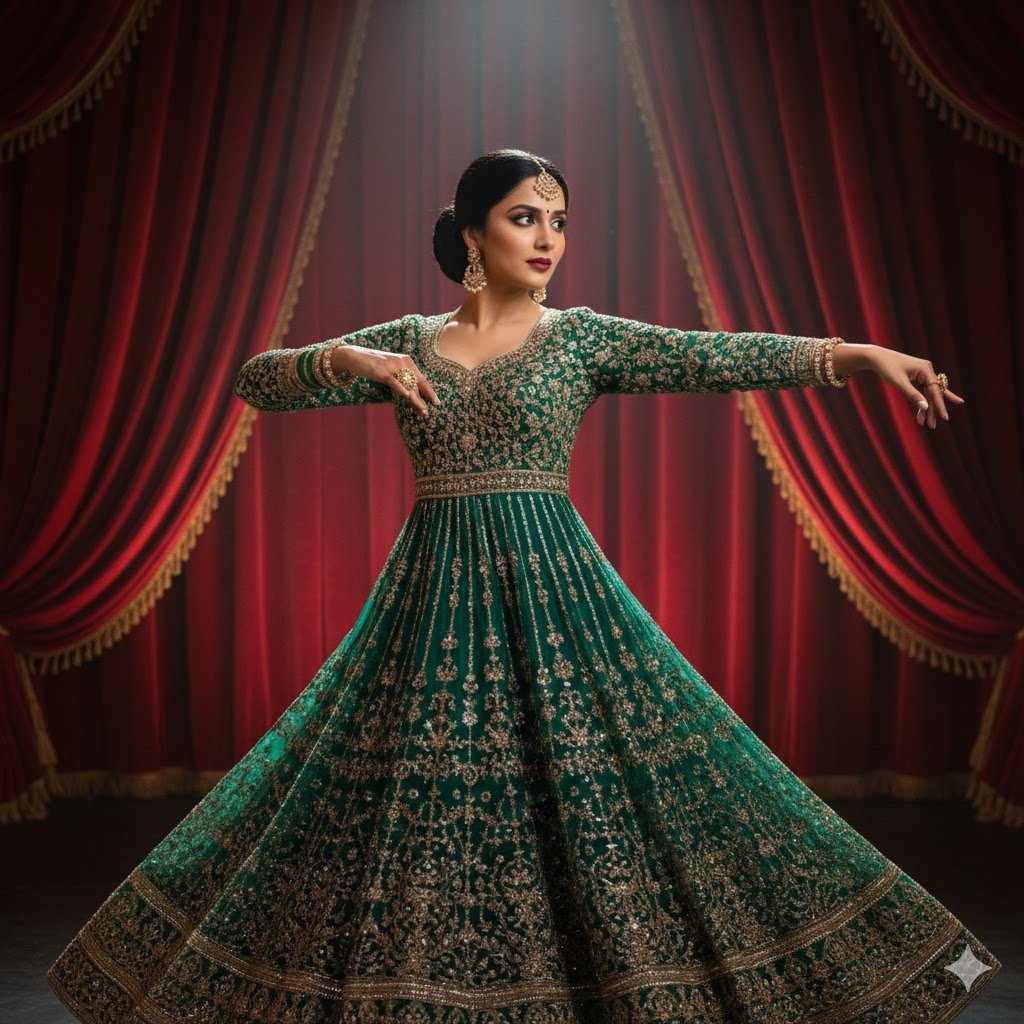 Devdas Green Anarkali Performance