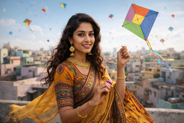 makar sankranti prompt for women