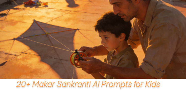 Makar Sankranti AI Prompts for Kids