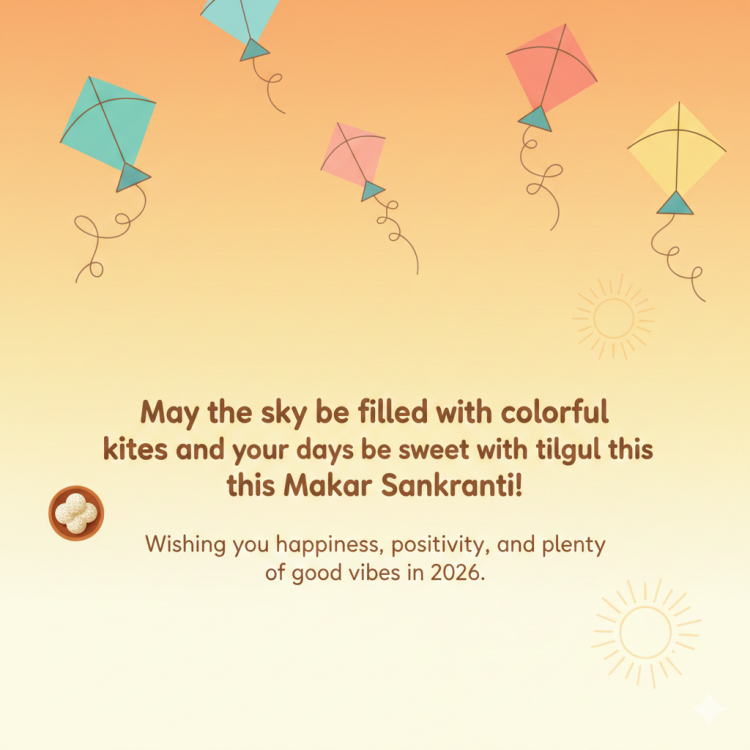 Colorful Kites and Sweet Tilgul