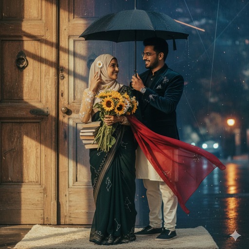 muslim couple prompt for gemini ai