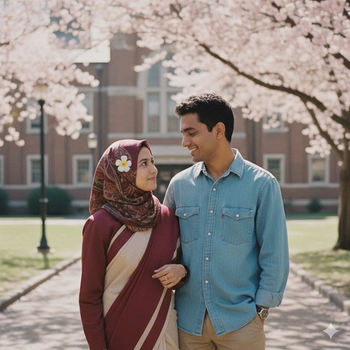 muslim couple prompt for gemini ai