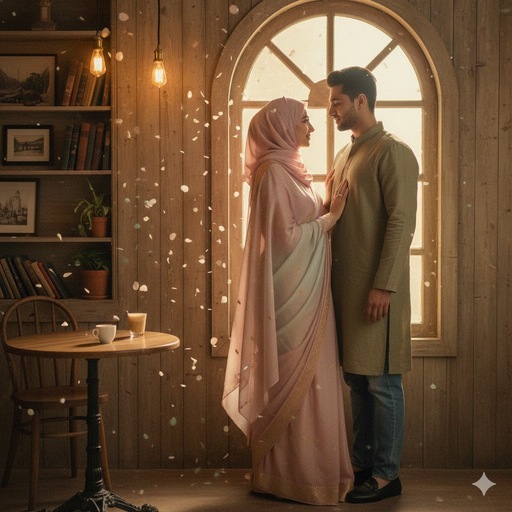 muslim couple prompt for gemini ai
