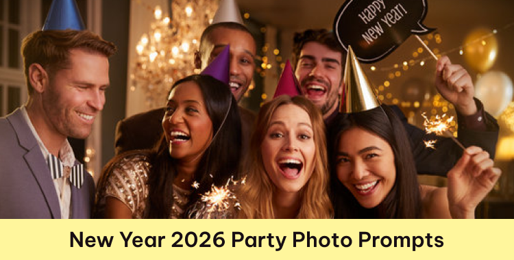 new year 2026 party photo prompt