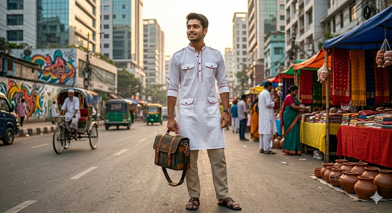 Pohela Boishakh Saree Ai Prompt