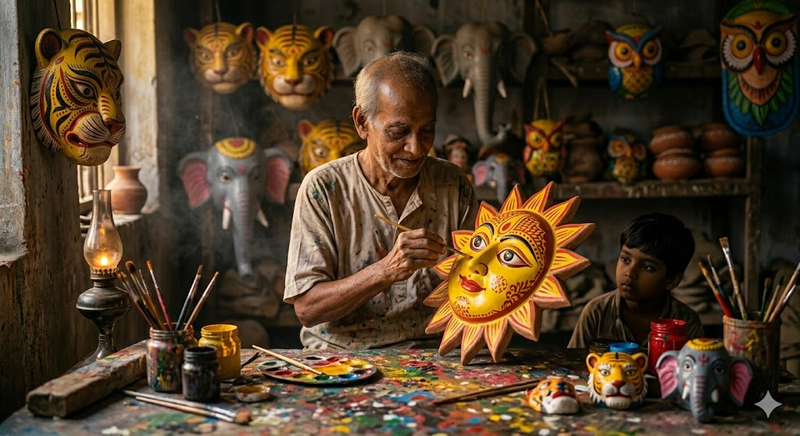 Pohela Boishakh Saree Ai Prompt