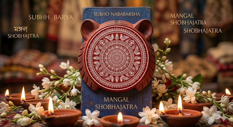 Pohela Boishakh Saree Ai Prompt