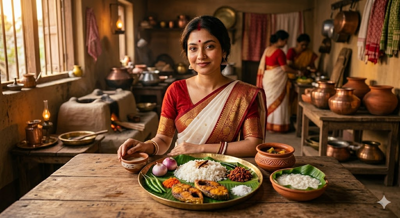 Pohela Boishakh Saree Ai Prompt