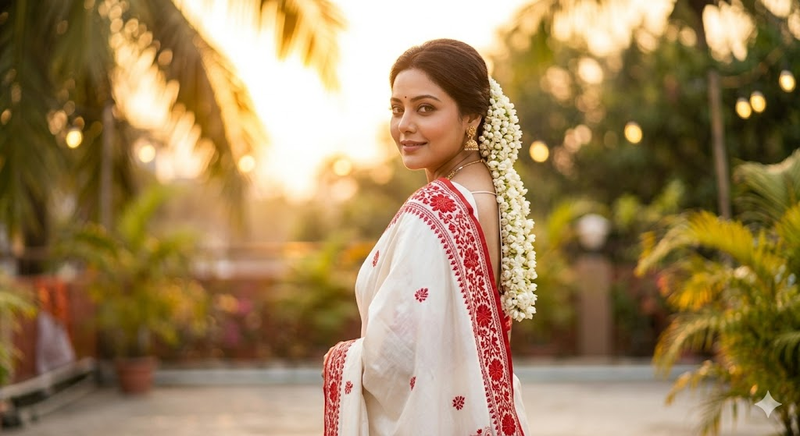 Pohela Boishakh Saree Ai Prompt