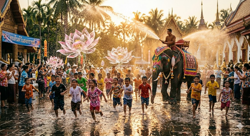 Songkran Ai Prompts 14