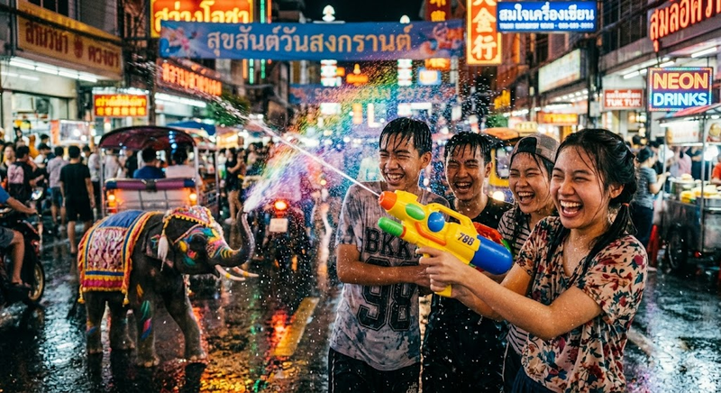 Songkran Ai Prompts 25