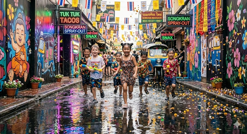 Songkran Ai Prompts 27