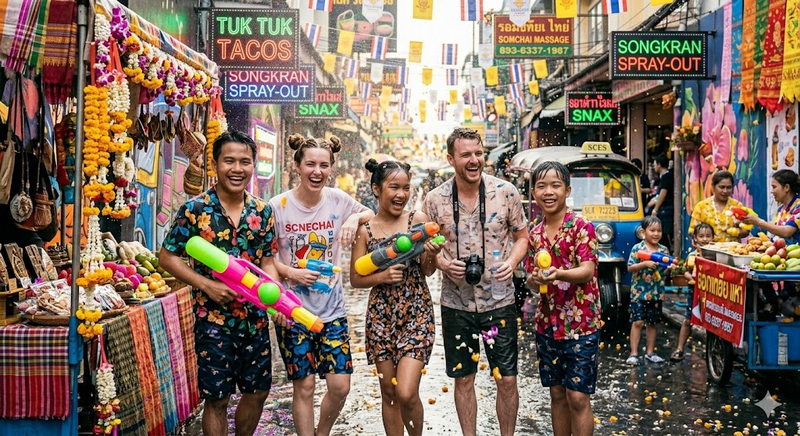 Songkran Ai Prompts 28