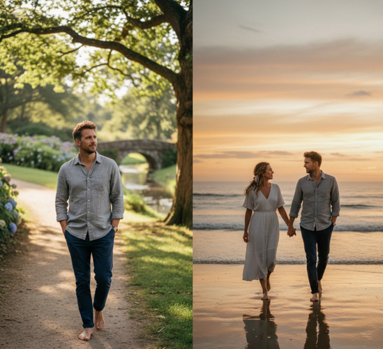 Transforming Solo to Couple Photo