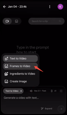 Set Up a Video Project