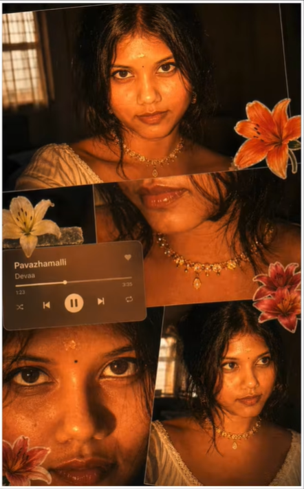 Trending Collage AI Foto Prompt