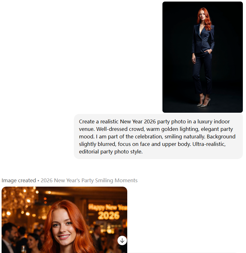 Upload the Photo on ChatGPT