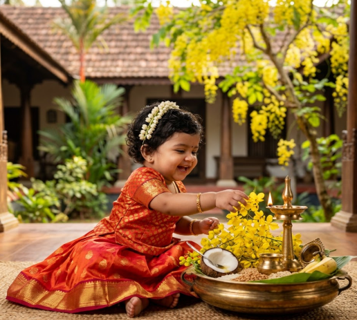 Vishu Ai Prompt for Baby Girl