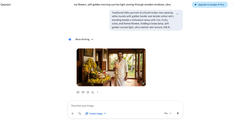 Vishu Ai Prompt for Men