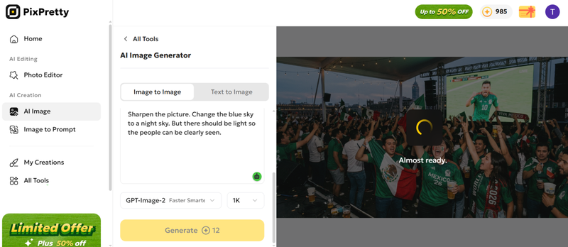 Upload World Cup Photo Write Adjustments