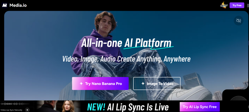 Ai Powered Simple Media Editing Tool