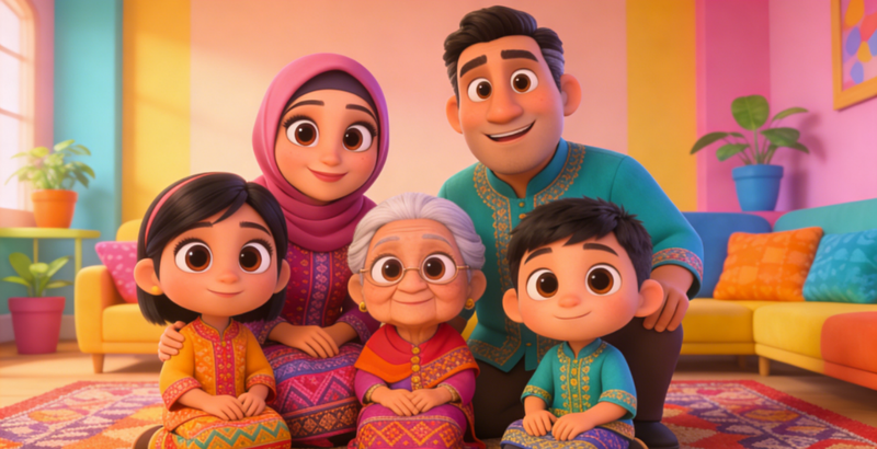 Ai Prompt for Studio Raya Photo