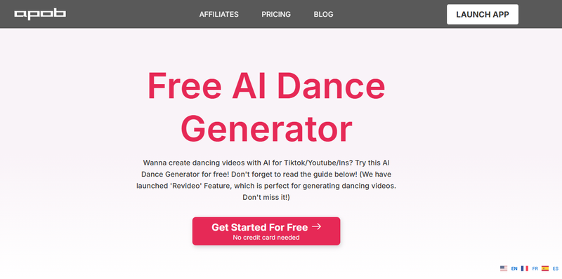 APOB AI 小朋友跳舞影片生成器