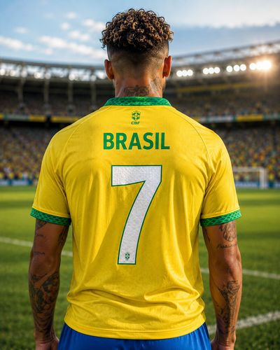 Close Up of Number 9 Jersey Back
