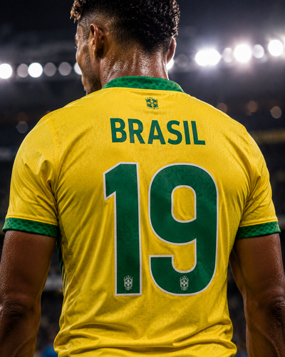Brazil Inspired Victory Celebration with Teammates