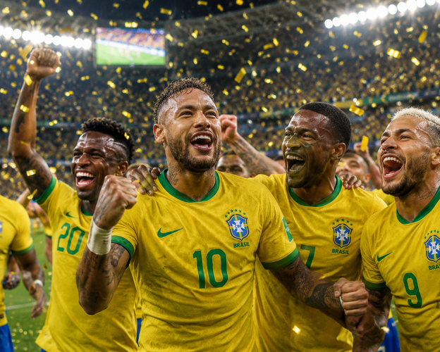 Brazil Jerseys Team Stadium Line Up