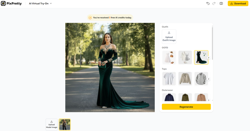 Change Cloth Like a Profesisonal Using Pixpretty