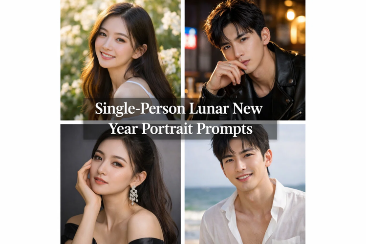 30+ Chinese New Year Photo Prompts (Copy-Paste AI Portrait Guide 2026)
