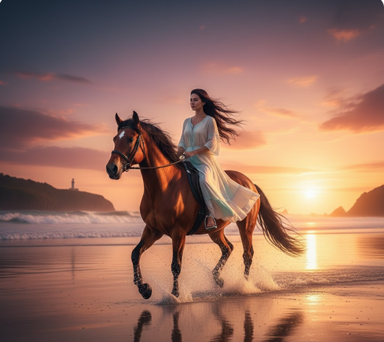 Creating Horse Image Using Ai Prompts