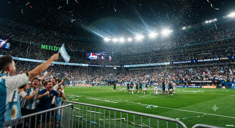 Front Row Roaring World Cup Final