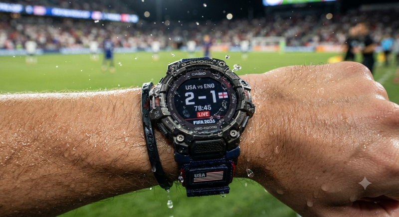 Rugged Smartwatch Shows World Cup Score