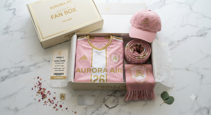 Flat Lay of Fan Box Contents