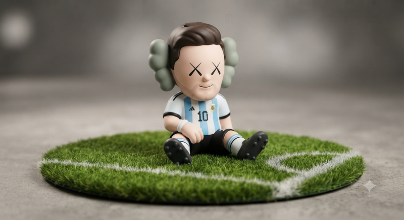 Chibi Football Player Vinyl Toy